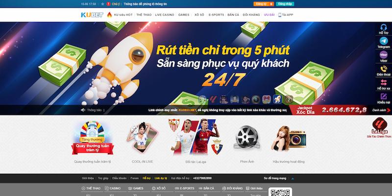 Tham gia cá cược thả phanh tại KUBET